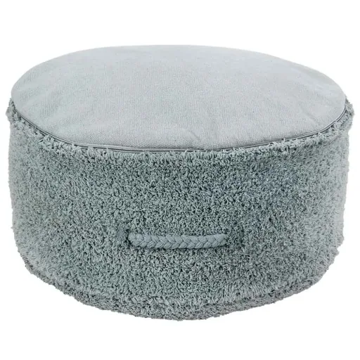 Lorena Canals Sitzpuff "Chill" Vintage blau