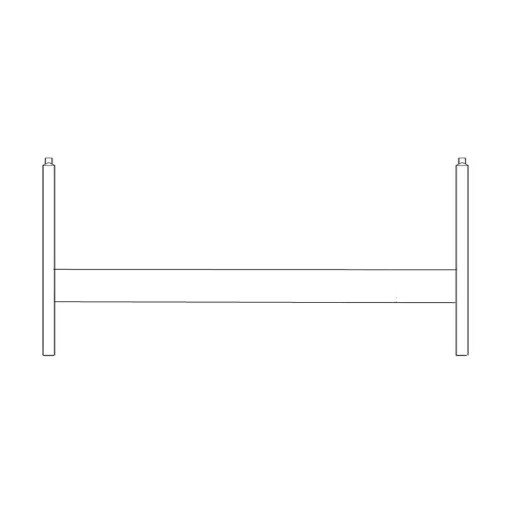 Cam Cam Seitenteil Kinderbett Harlequin 90 x 200 sand