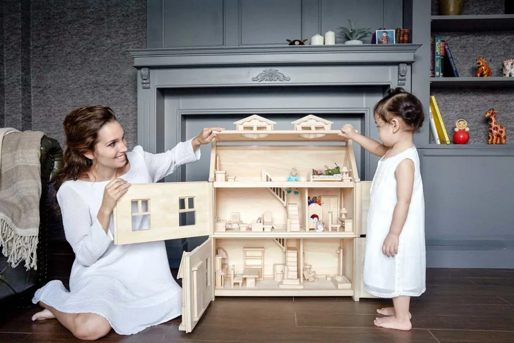 Plan Toys Badezimmer klassisch Zubehör für Puppenhaus