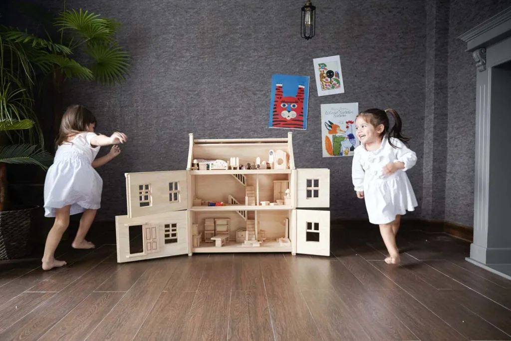 Plan Toys Badezimmer klassisch Zubehör für Puppenhaus