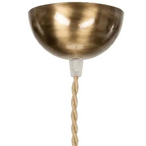 Dutch Dilight Pendellampe rost Vögelchen mix, Größe: groß 72 x 45 cm