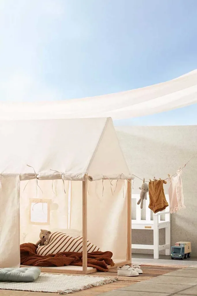 Kids Concept Kinder Spielhaus Holz natur