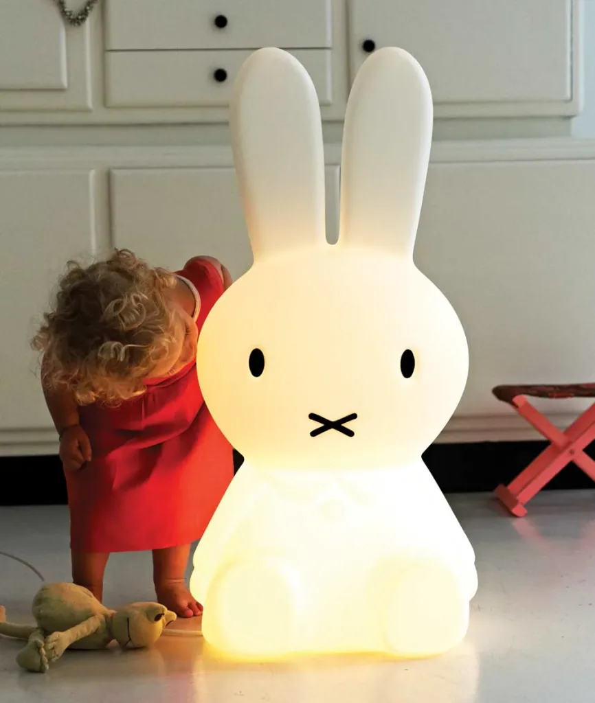 Mr Maria Lampe Miffy weiss