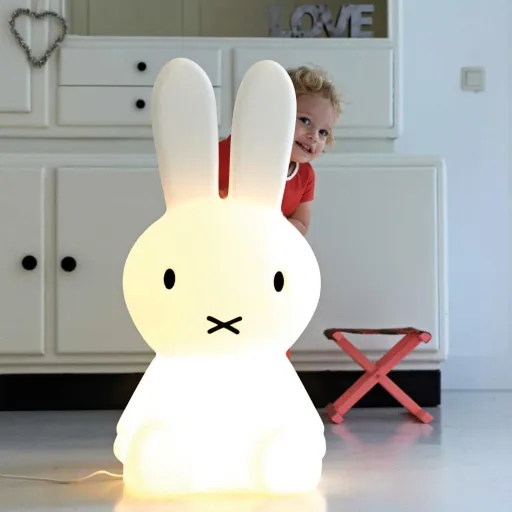 Mr Maria Lampe Miffy weiss