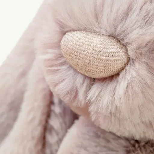 Jellycat Kuscheltier, Plüschtier, Stofftier - Bashful Luxe Bunny Original, Farbe: Rosa