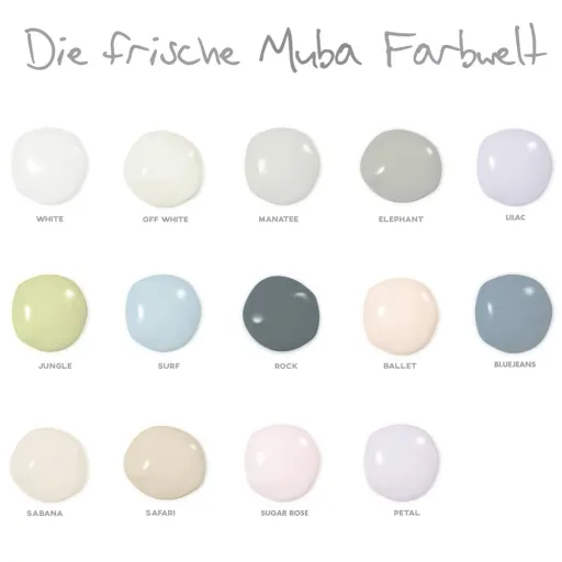 Muba Bespoke konfigurierbarer Schreibtisch 63 cm Tiefe