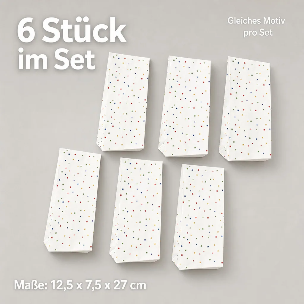 Ava & Yves Geschenk Papiertüten Athleten