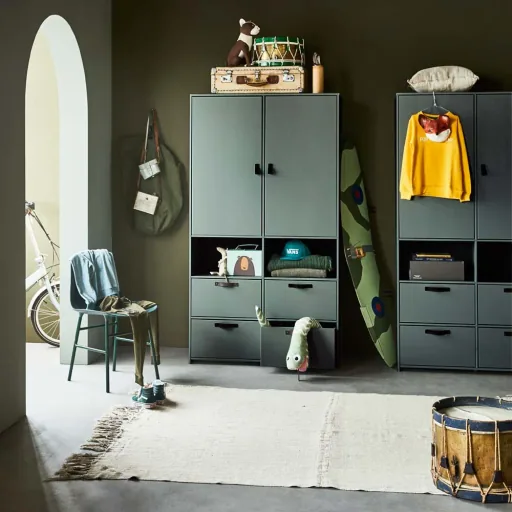 Vtwonen Kleiderschrank grau grün