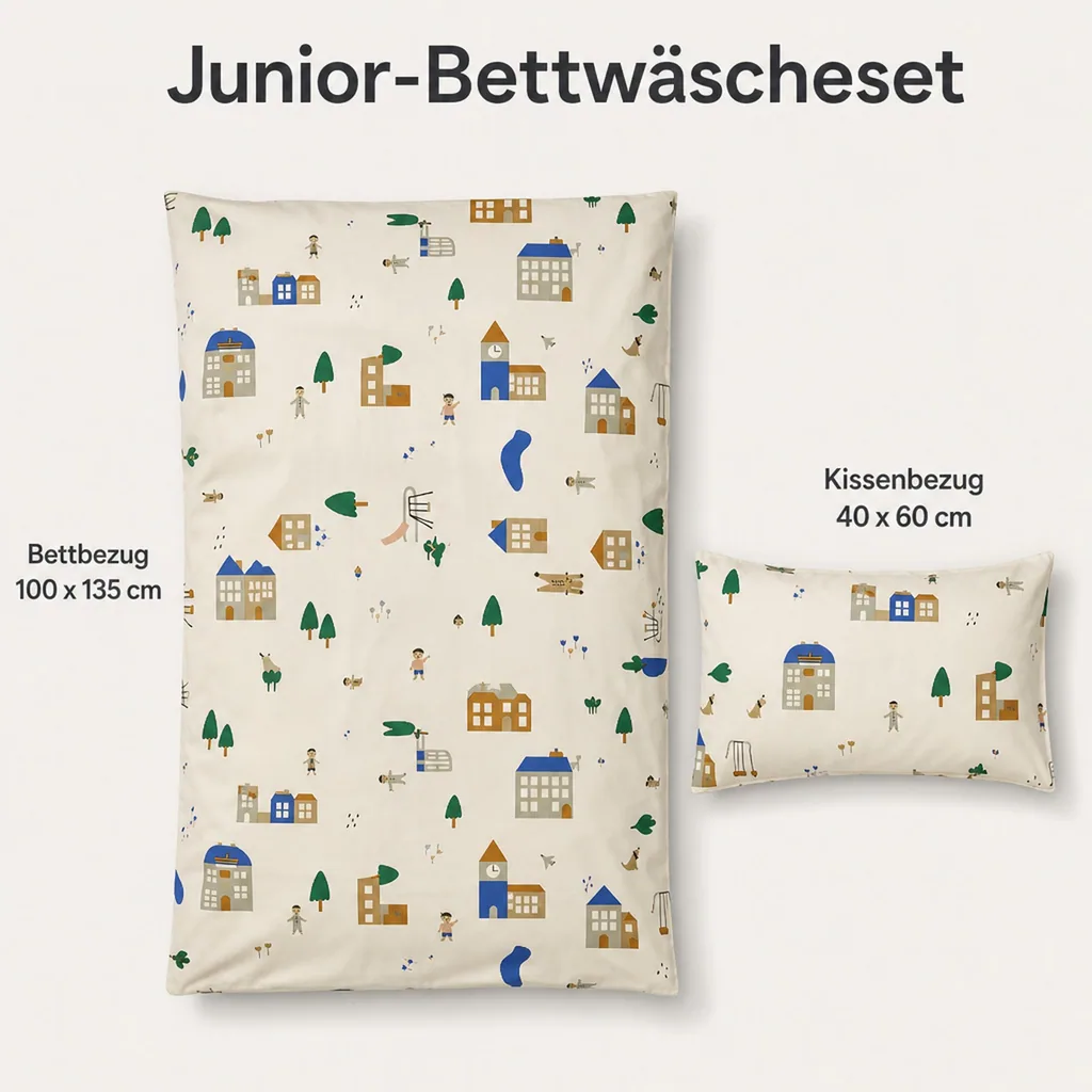 Liewood Bettwäsche, Bettdecken - Ingeborg, Farbe: Downtown / Sandy