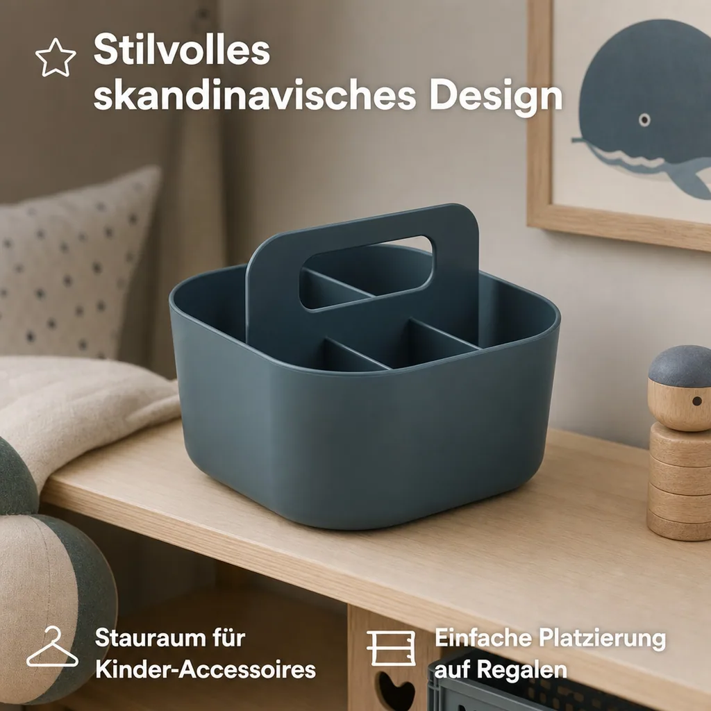 Liewood Aufbewahrungsbox - May, Farbe: Whale blue