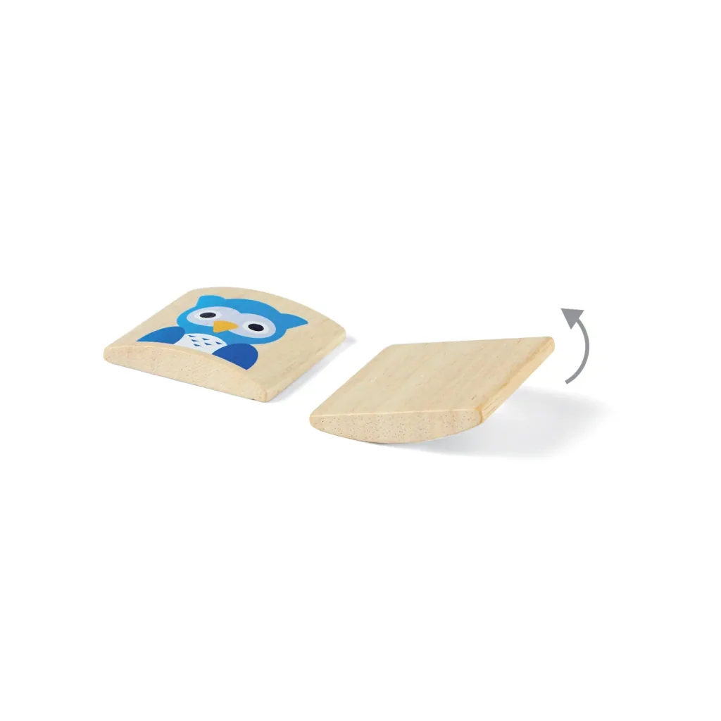 Plan Toys - Gesellschaftsspiel - Tiermemo, Gummibaumholz