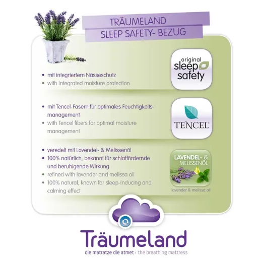 Träumeland Babymatratze Comfort Mondschein 70 x 140