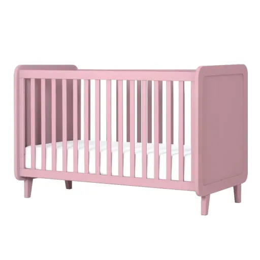 Laurette Babybett 70 x 140 cm Accroche Coeur, Farbe: bleu canard