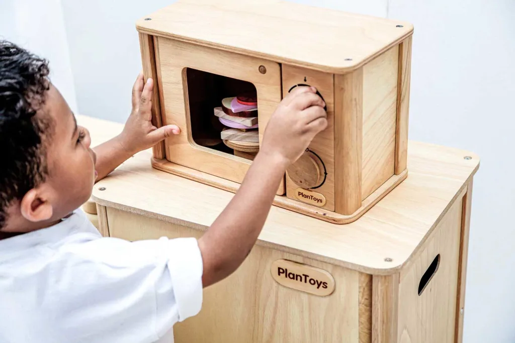 Plan Toys Kinder Spülmaschine Holz
