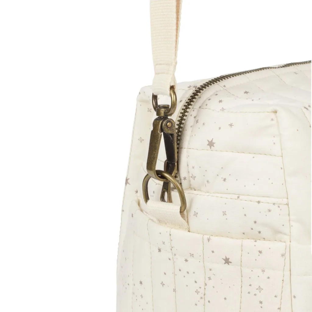 Nobodinoz STORIES Wickeltasche für Kinderwagen, Kinderwagen tasche, 40 x 30 x 25 cm, Farbe: Natürliche Milchstraße