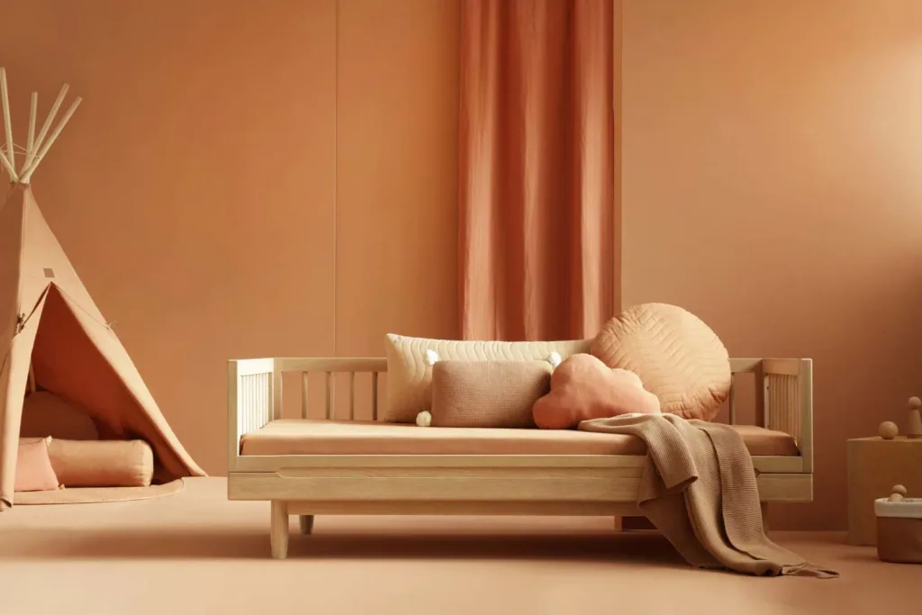 Nobodinoz Umbauset Babybett zum Juniorbett "Pure" Eiche