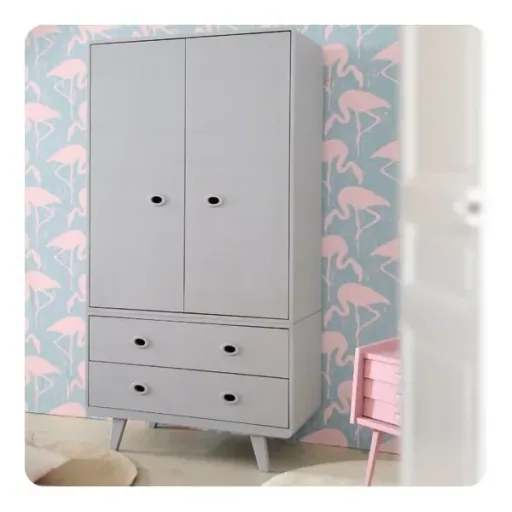 Laurette Schrank Toi et Moi, Farbe: Gris