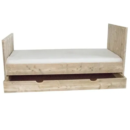 Dutchwood Einzelbett Holz, Bettkasten: ohne Bettschublade