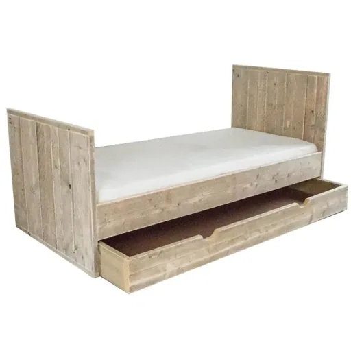 Dutchwood Einzelbett Holz, Bettkasten: ohne Bettschublade