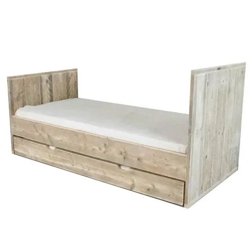 Dutchwood Einzelbett Holz, Bettkasten: ohne Bettschublade