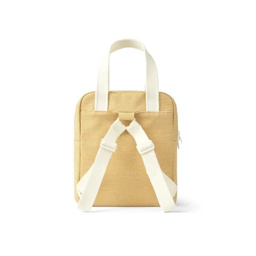 Liewood Rucksack - Elsa, quadratischer, Farbe: Y/D-Streifen Gelb Mellow/ Creme de la creme