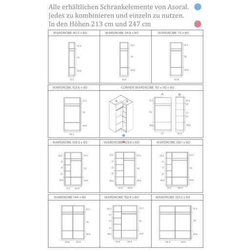 Muba Bespoke Extra Einlegeboden für Schränke