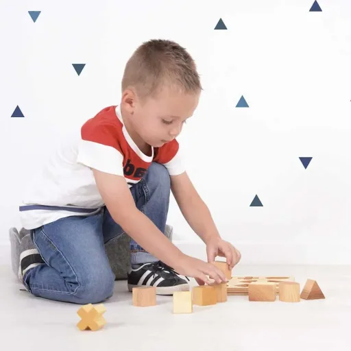 Lilipinso Wandsticker Basics Dreiecke, Farbe: jungle