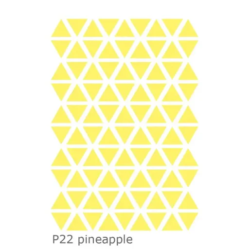 Lilipinso Wandsticker Basics Dreiecke, Farbe: jungle