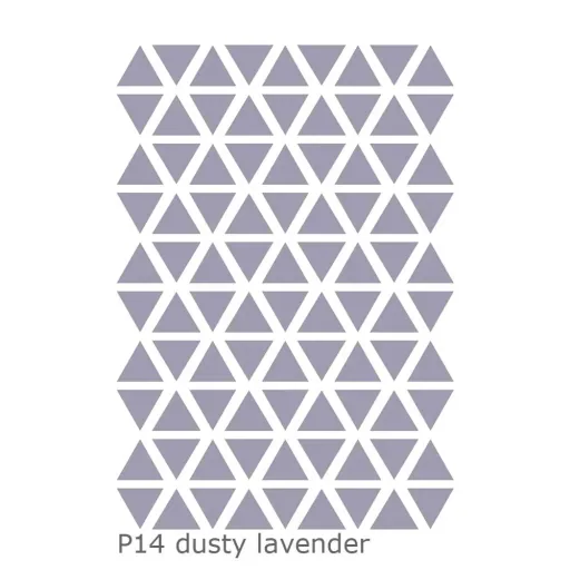 Lilipinso Wandsticker Basics Dreiecke, Farbe: jungle