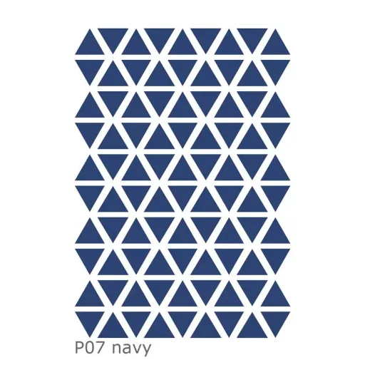 Lilipinso Wandsticker Basics Dreiecke, Farbe: black