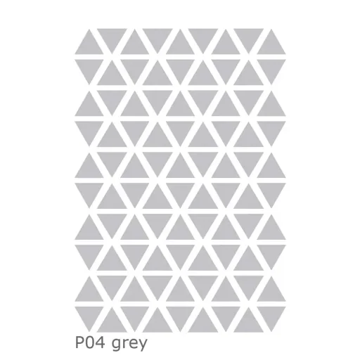 Lilipinso Wandsticker Basics Dreiecke, Farbe: black