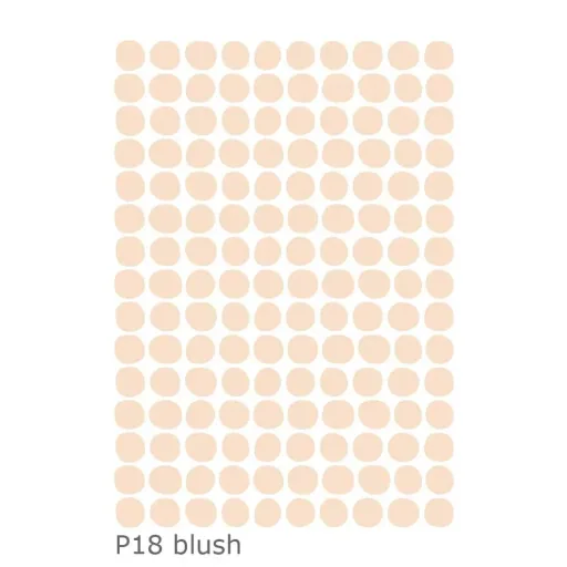 Lilipinso Wandsticker Basics Flecken, Farbe: warm grey