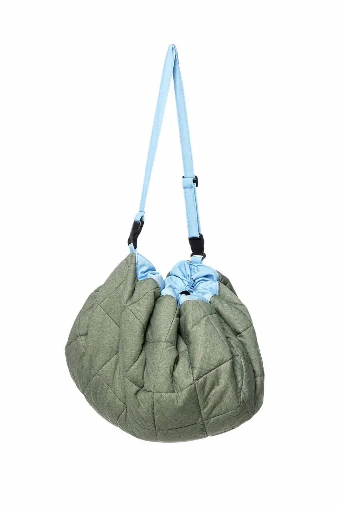 Play&Go Kinderteppich, Spielteppich, Spielmatte - Tasche, Farbe: Ping Pong