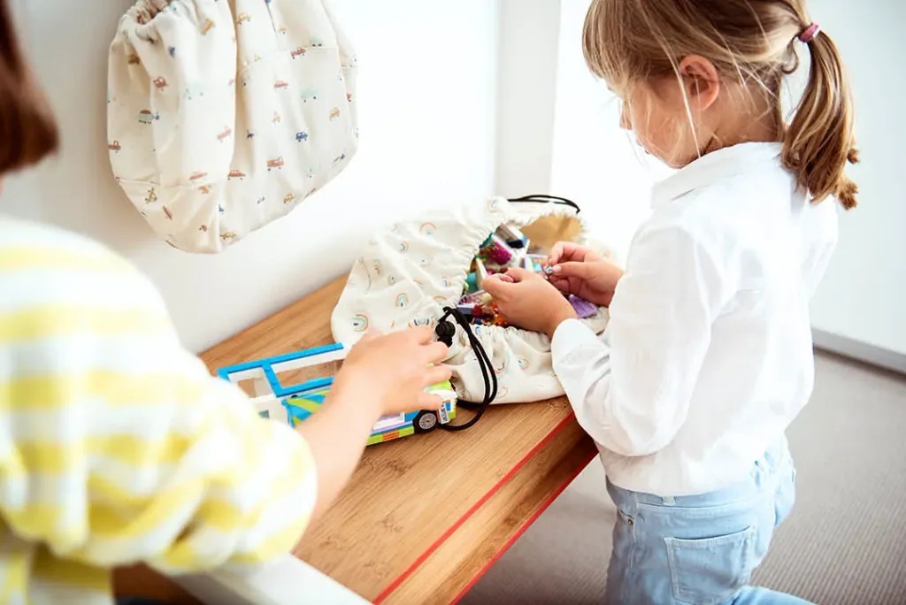 Play&Go Spielzeugsack, Spielzeugkorb, Spielzeug aufbewahrungstasche - Mini, Farbe: Mini-Autos
