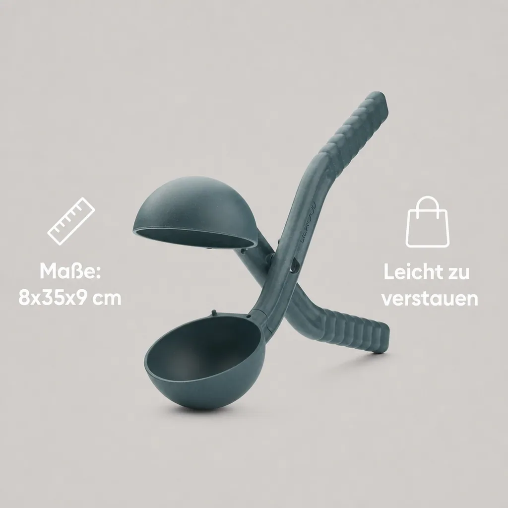 Liewood Schneeformer, Schneeballformer, Schneeballzange - Huey, Farbe: Whale blue