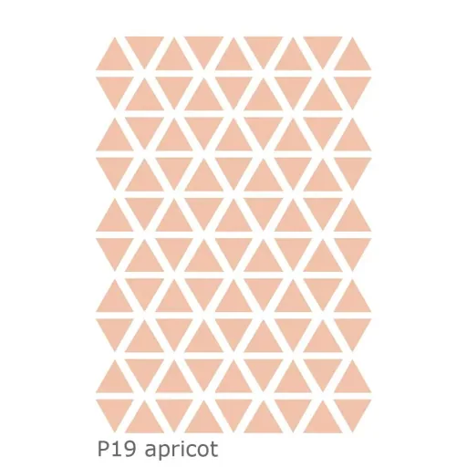 Lilipinso Wandsticker Basics Dreiecke, Farbe: cement
