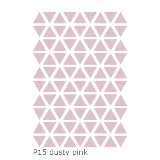 Lilipinso Wandsticker Basics Dreiecke, Farbe: cement