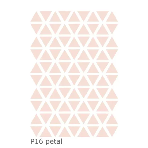 Lilipinso Wandsticker Basics Dreiecke, Farbe: cement