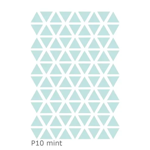 Lilipinso Wandsticker Basics Dreiecke, Farbe: cement
