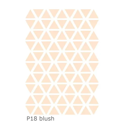Lilipinso Wandsticker Basics Dreiecke, Farbe: cement
