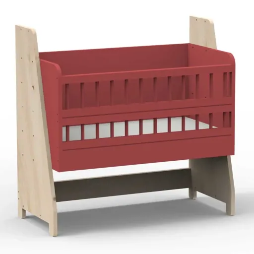 Mathy by Bols "Asymetry" Baby Beistellbett umbaubar zum Schreibtisch