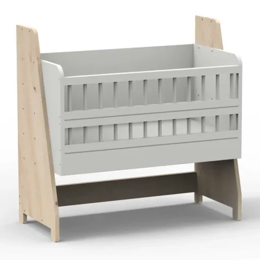 Mathy by Bols "Asymetry" Baby Beistellbett umbaubar zum Schreibtisch
