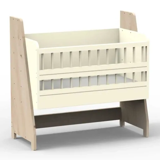 Mathy by Bols "Asymetry" Baby Beistellbett umbaubar zum Schreibtisch