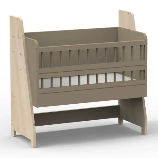 Mathy by Bols "Asymetry" Baby Beistellbett umbaubar zum Schreibtisch