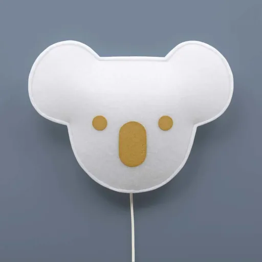 Buokids Soft Wandlampe Koala Bär senf gelb