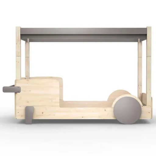 Mathy by Bols Himmelbett "Discovery", Farbe Elemente: cement grey