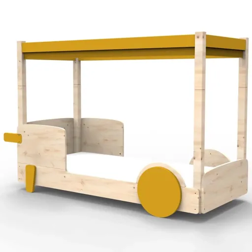 Mathy by Bols Himmelbett "Discovery", Farbe Elemente: cement grey