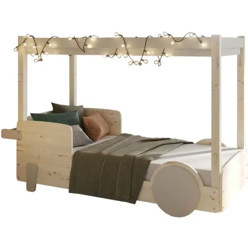 Mathy by Bols Himmelbett "Discovery", Farbe Elemente: cement grey