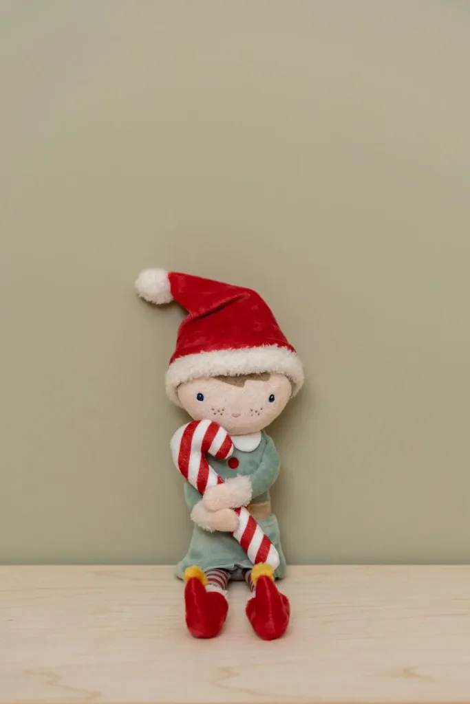Little Dutch Stoffpuppe, Kuschelpuppe, Weihnachtspuppe - Jim 35 cm