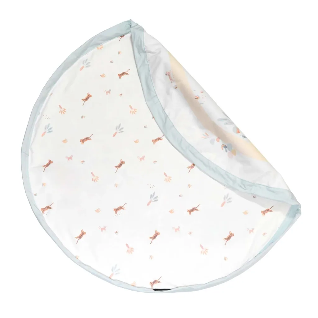 Play&Go Spielzeugsack, Spielzeugkorb, Spielzeug aufbewahrungstasche, Farbe: Dschungel
